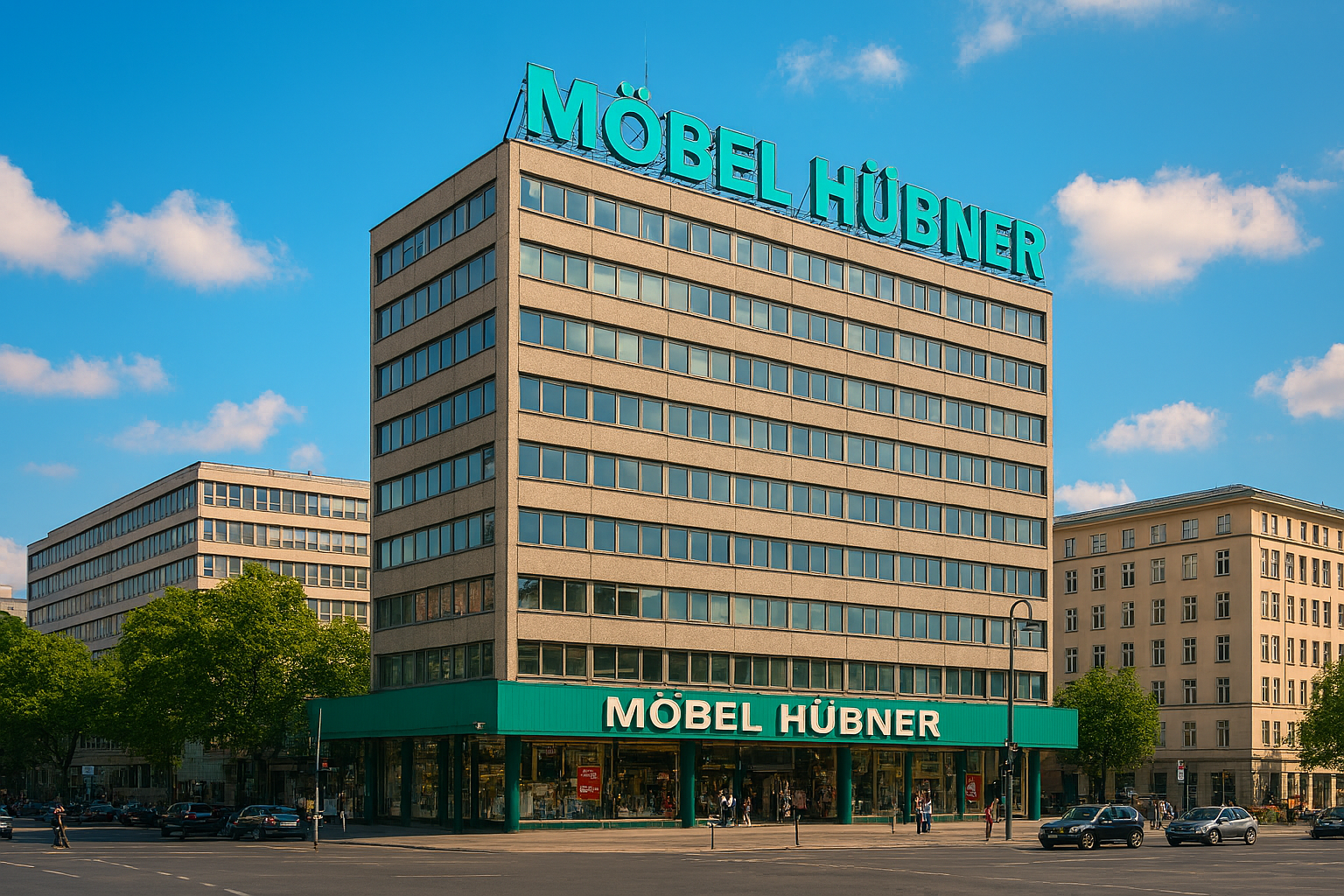 Möbel Hübner (Symbolbild durch KI)