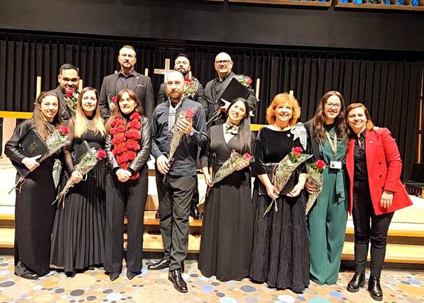 KorMalta Ensemble mit I.E. Marlene Bonnici, Botschafterin von Malta (Foto: NewsMark)