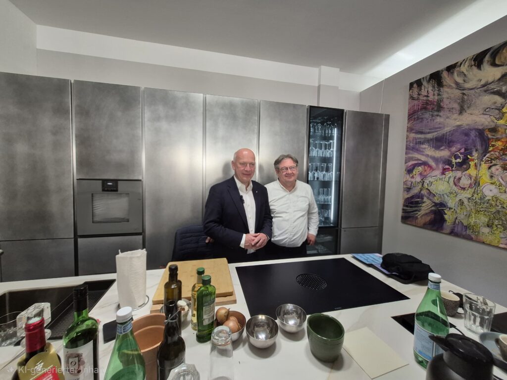 Küchen-Studio-Dialog mit Kai Wegner am 28. Mai 2026 (Foto: J. Wachsmuth)