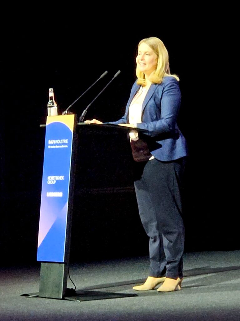 Verena Hubertz MdB, Bundesministerin für Wohnen, Stadtentwicklung und Bauwesen (Foto: C. Grosse)