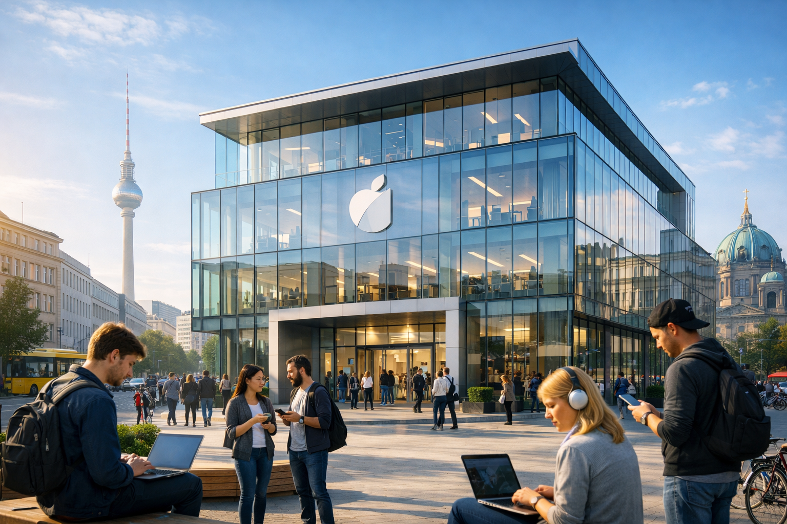 Wie wird es Aussehen das Developer-Center von Apple? (KI-Bild)