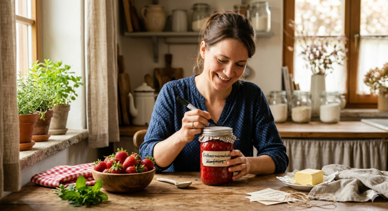 Konfitüre ist wieder Marmelade (KI-Bild)