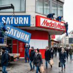 Konzentration auf MediaMarkt - Der Saturn geht (KI-Bild)