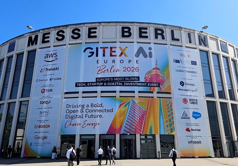 Messeeingang Süd zur GITEX (Foto. C. Grosse)