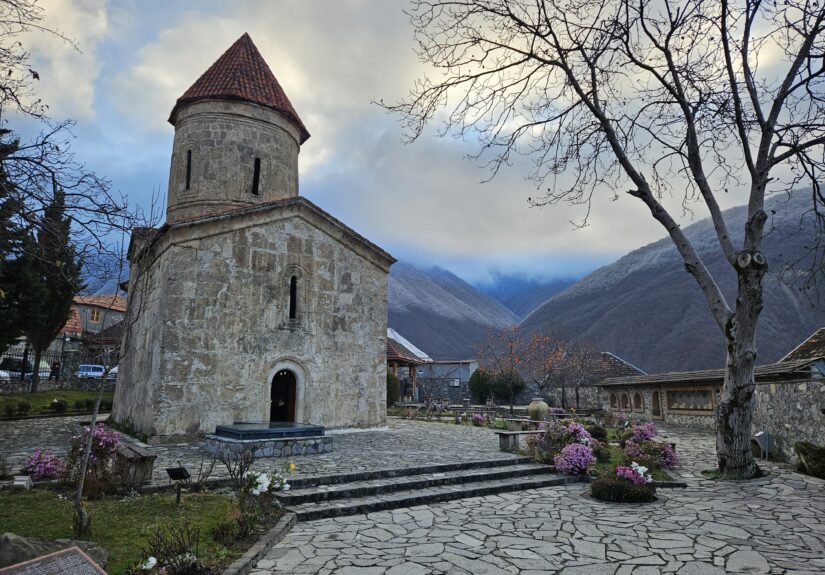 Kirche von Kiş bei Şəki (Foto: C. Grosse)