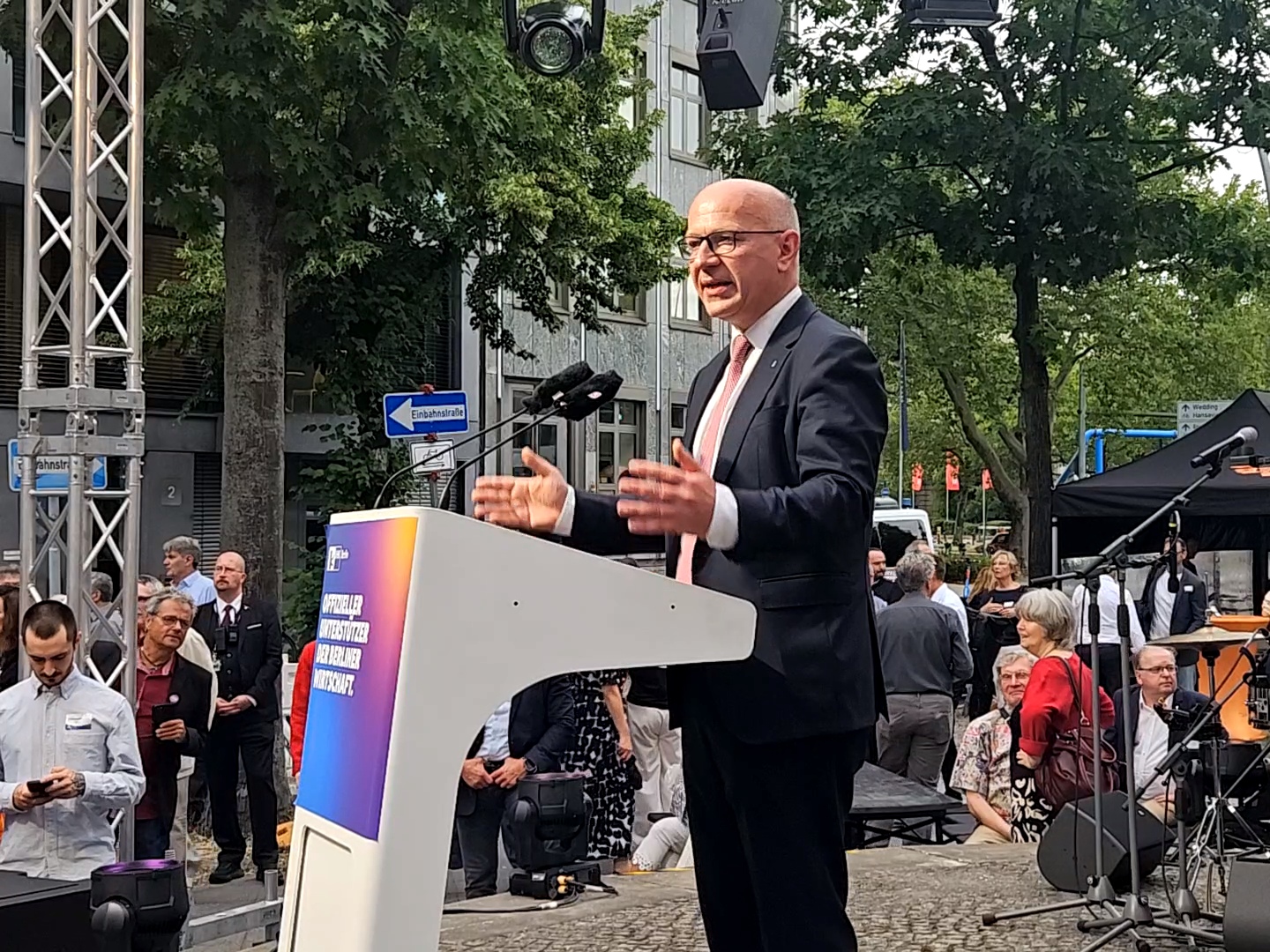 Eröffnungsrede Regierender Bürgermeister von Berlin, Kai Wegner (Foto: C. Grosse)