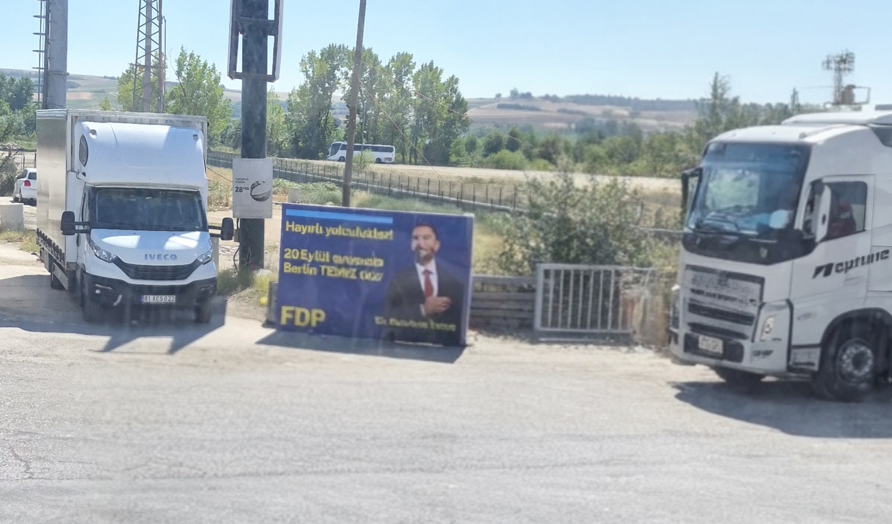 FDP-Wahlwerbung in der Türkei (Foto: J. Wachsmuth / KI)