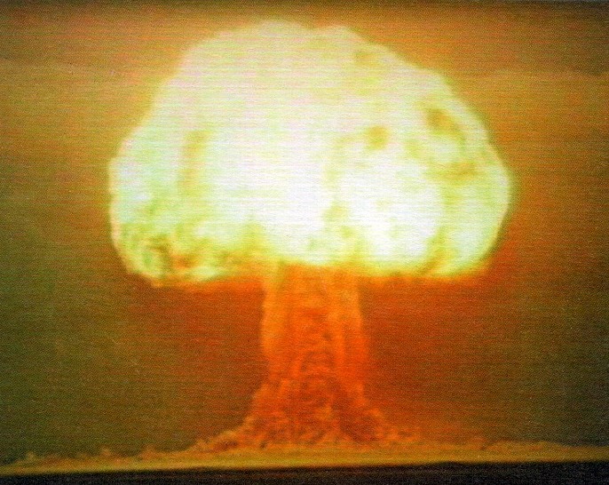 Oberirdische Atomexplosion in Semipalatinsk (Foto: Gov.kz - Embassy of the Republic of Kazakhstan in the Hellenic Republic)