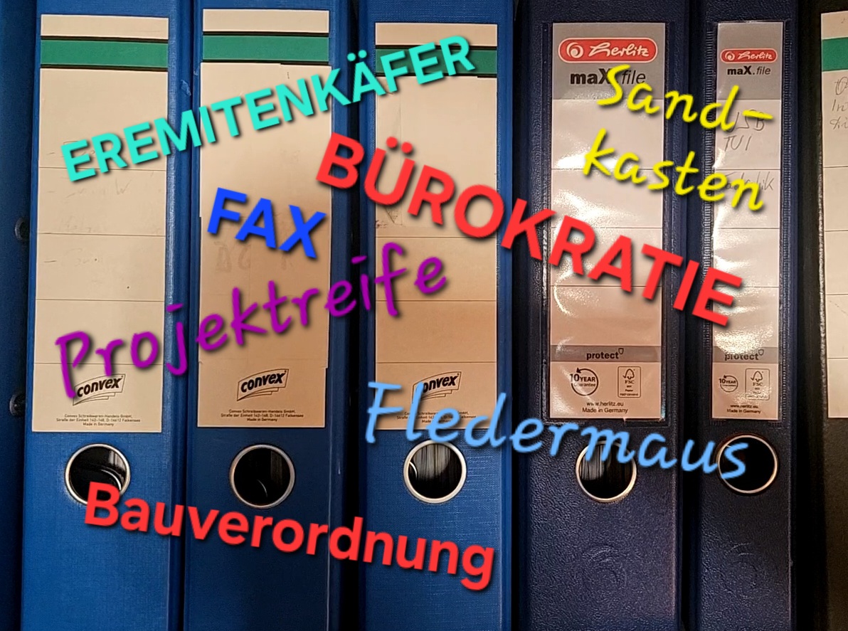 Amtsstube schlägt Fortschritt: (Foto: C. Grosse)