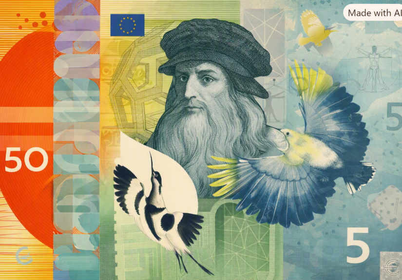 Euro-Redesign Umfrage (KI-Bild)