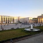 Blick auf den Pariser Platz am Brandenburger Tor (Foto C. Grosse)