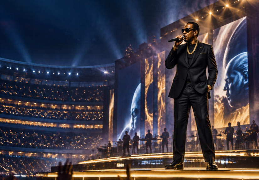 Beim Super-Bowl 2027 ist Jay-Z im Rampenlicht (KI-Bild)