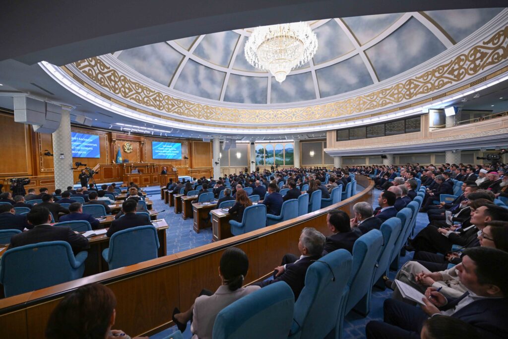 Kasachisches Parlament (Foto: Official website of the President of the Republic of Kazakhstan (akorda.kz)