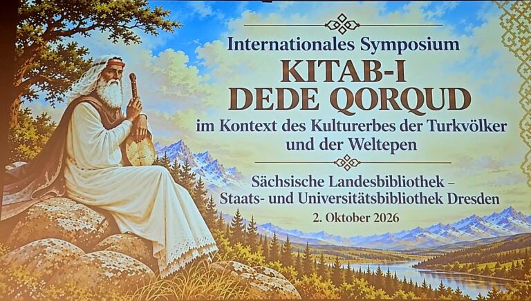 internationales Symposium zum berühmten Nationalepos „Kitab-i Dede Qorqud“ (Foto: C. Grosse)