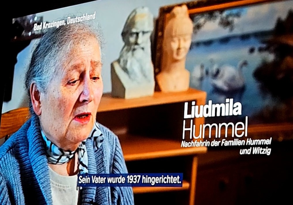 Nachfahrin der Familie Hummel, aus „Kontrapunkte“ (Foto: C. Grosse)