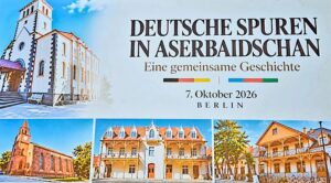 Filmpremiere zum Thema „Deutsche in Aserbaidschan“ im Kulturzentrum von Aserbaidschan (Foto: C. Grosse)