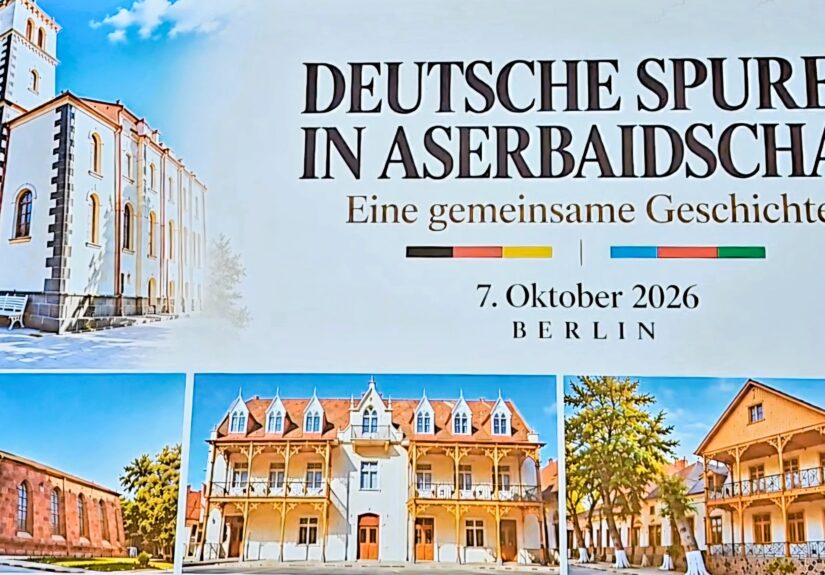 Filmpremiere zum Thema „Deutsche in Aserbaidschan“ im Kulturzentrum von Aserbaidschan (Foto: C. Grosse)